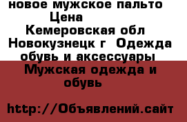 новое мужское пальто › Цена ­ 1 100 - Кемеровская обл., Новокузнецк г. Одежда, обувь и аксессуары » Мужская одежда и обувь   